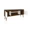 Manhattan Comfort Bradley 62.99 TV Stand, Rustic Brown and White 228BMC96 - alternate 2